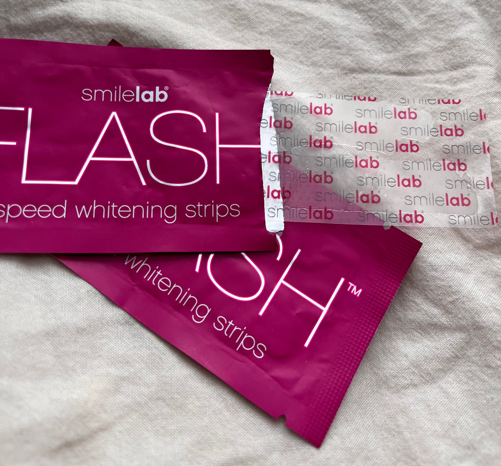 Review: Smile Lab FLASH Whitening Strips – Macqueza