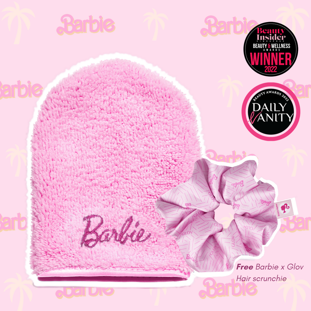 Barbie x Glov Water-Only Cleansing Mitt